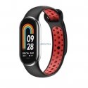 Beline pasek Mi Band 8 design czarno-czerwony |black-red Beline pasek Mi Band 8 design czarno-czerwony |black-red