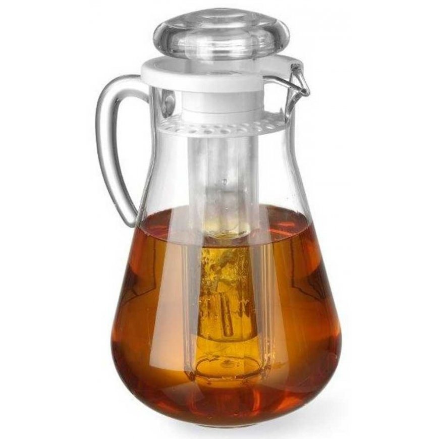 Scratch-resistant pitcher with Hendi 425107 ice insert