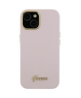 Guess GUHCP15XSMBSLP iPhone 15 Pro Max 6.7" różowy|pink hardcase