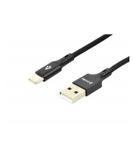 Accura USB 2.0 - USB-C 1.0m czarny
