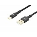 Accura USB 2.0 - USB-C 1.0m czarny Accura USB 2.0 - USB-C 1.0m czarny