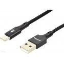 Accura USB 2.0 - USB-C 1.0m czarny Accura USB 2.0 - USB-C 1.0m czarny