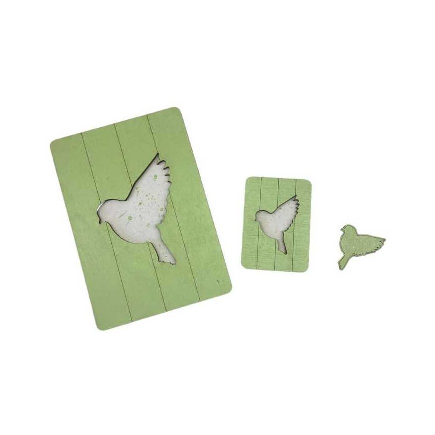 Yuliya Ausianikava ind. activity pg. certificate no. 1201908 Wooden box. Scissor case "Bird" KF057/12 – 2