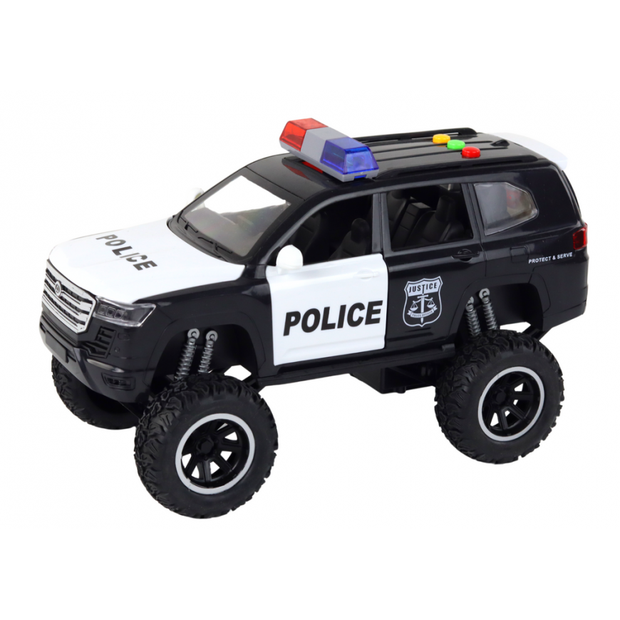 Lean Driving SUV Raptor Police Black Open Door Sound Light – 2