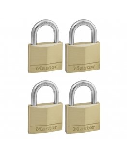 Master Lock Padlock 4 pcs. Set (50mm) 150EURQNOP