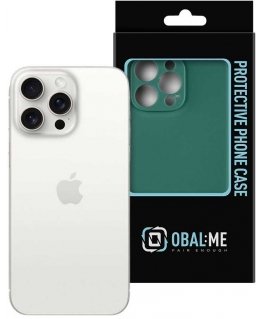 OBAL:ME Matte TPU Case for Apple iPhone 15 Pro Max Dark Green