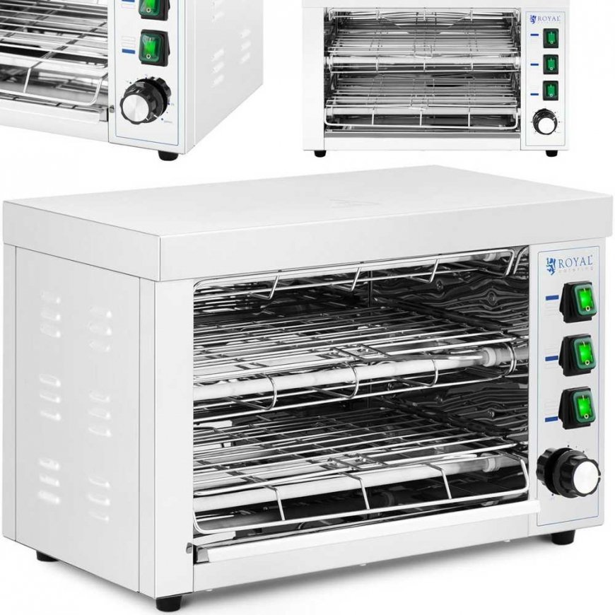 Toaster Royal Catering Toaster salamander do zapiekanek 50-300C 3250 W