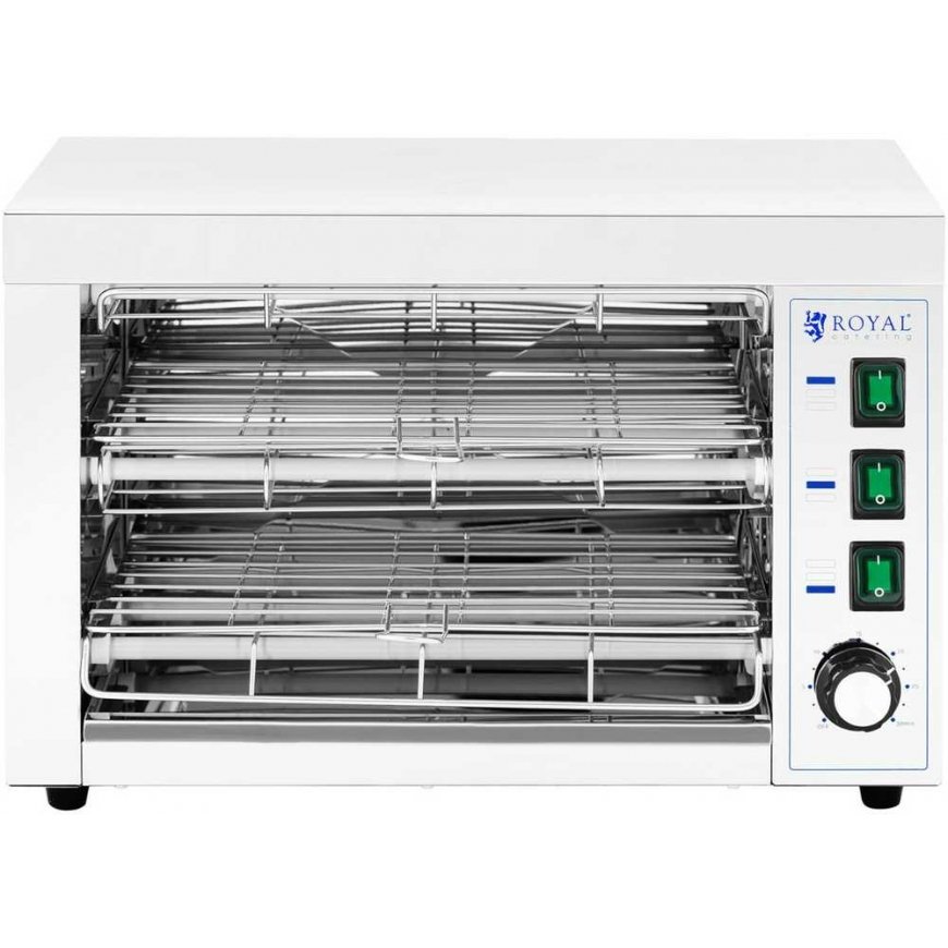 Skrudintuvas Royal Catering Keptuvas toster salamander do zapiekanek 50-300C 3250 W – 5