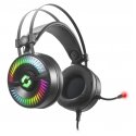 SPEEDLINK QUYRE RGB 7.1 Austiņas Vadu Speļu USB Type-A Melns