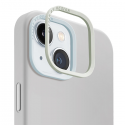 Uniq Lino Hue iPhone 15 dėklas 6.1" Magclick Įkrovimas šviesiai pilka/kreidos pilka Uniq Lino Hue iPhone 15 dėklas 6.1" Magclick Įkrovimas šviesiai pilka/kreidos pilka