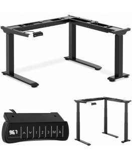 Frommstarck Corner table frame with electric height adjustment 60-125 cm at a right angle