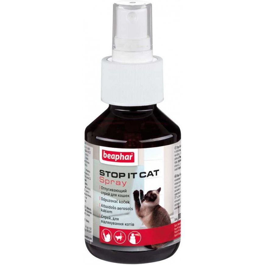 Beaphar Stop-it Cat 100ml priemonė katei atbaidyti