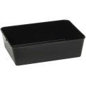 Hendi container for meat made of melamine 310x190x80mm black