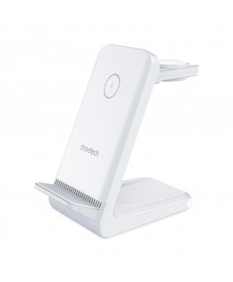 Choetech T608 15W 4in1 induction charging station - white
