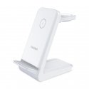 Choetech T608 15W 4in1 induction charging station - white Choetech T608 15W 4in1 induction charging station - white