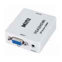 Inne VGA+audio - HDMI adapter connection Inne VGA+audio - HDMI adapter connection