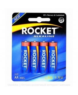 Rocket LR6-4BB (AA) Blister Pack 4pcs