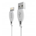 Dudao USB | Lightning data charging cable 2.4A 1m white (L4L 1m Dudao USB | Lightning data charging cable 2.4A 1m white (L4L 1m