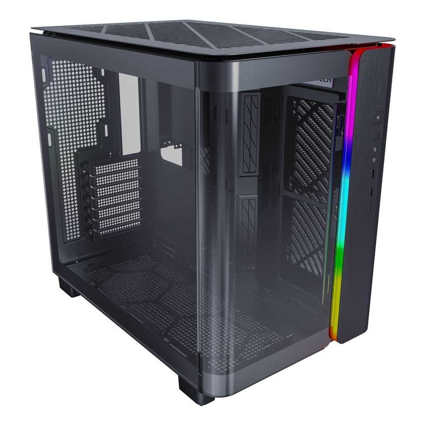 Montech KING 95 Midi-Tower, Tempered Glass, ARGB - black – 2