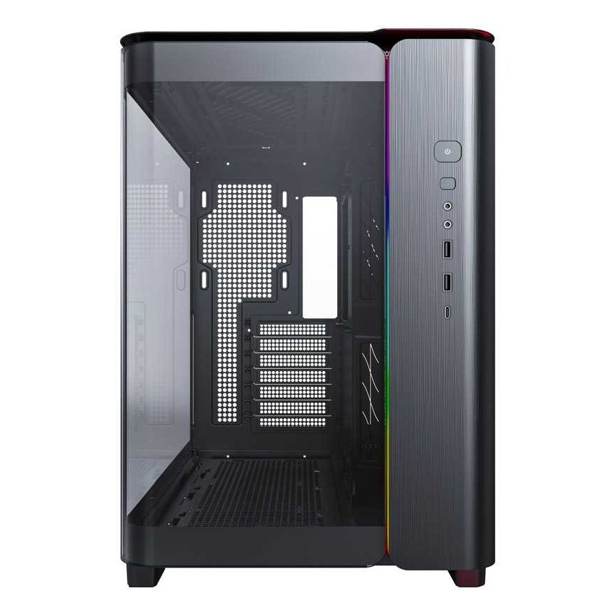 Montech KING 95 Midi-Tower, Tempered Glass, ARGB - juodas – 3