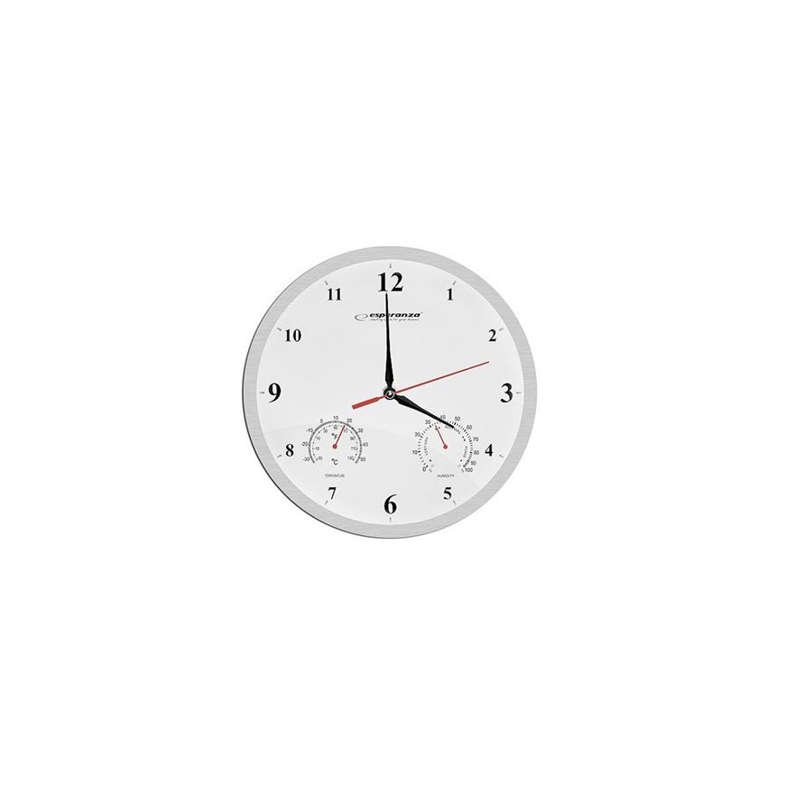 ESPERANZA EHC008W WALL CLOCK WASHINGTON WHITE – 2