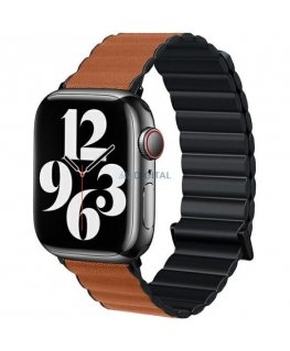 Beline pasek Apple Watch Magnetic Pro 38|40|41mm czarno|brązowy