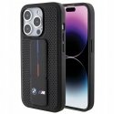 Etui BMW BMHCP14S22RQDK iPhone 14 6.1" czarny|black Leather Quil Etui BMW BMHCP14S22RQDK iPhone 14 6.1" czarny|black Leather Quil