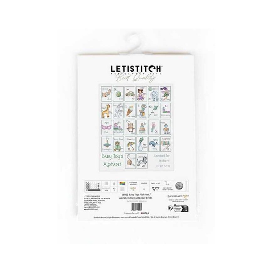 luca S Baby toys alphabet 38x33 cm SLETIL8063 – 2