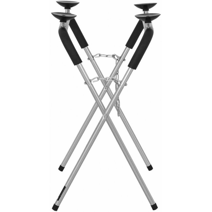 MSW Retractable car glass mounting stand with 4 suction cups up to 300 kg – 5