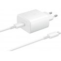 Charger Samsung EP-TA845 45W + Type-C cable 25W white Charger Samsung EP-TA845 45W + Type-C cable 25W white