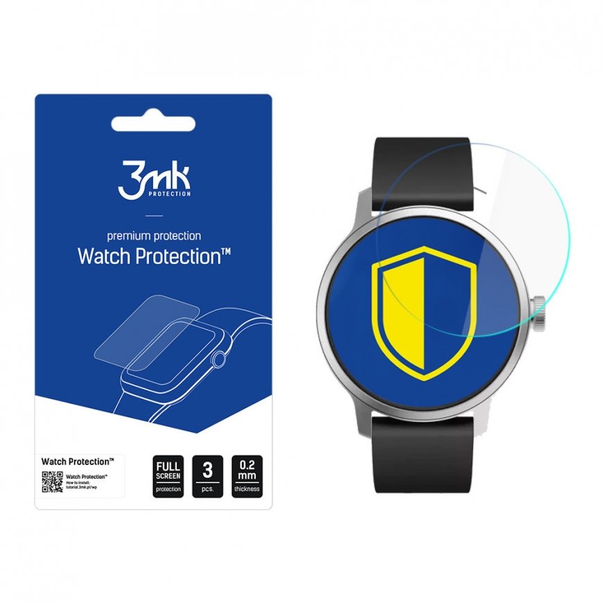 Withings Scanwatch 42mm - 3mk Watch Protection™ v. ARC+ screen p