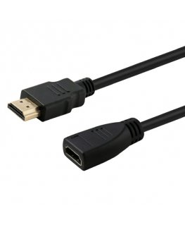 Savio CL-132 HDMI-kaapeli 1 m HDMI-tyyppi A (vakio) Musta