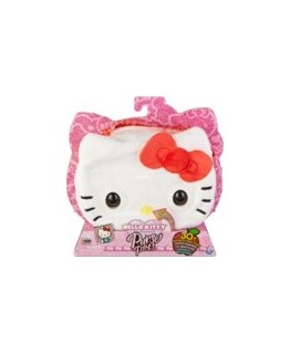 Hello Kitty PU Leather Quilted Pattern Kitty Head Logo Phone Bag