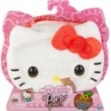 Hello Kitty PU Leather Quilted Pattern Kitty Head Logo Phone Bag Hello Kitty PU Leather Quilted Pattern Kitty Head Logo Phone Bag