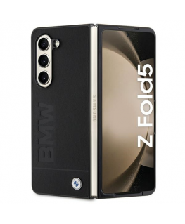 BMW Signature Logo Imprint case for Samsung Galaxy Z Fold 5 - black
