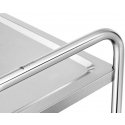 Royal Catering Cart kelnerski HoReCa stainless steel 3 półki do 150kg