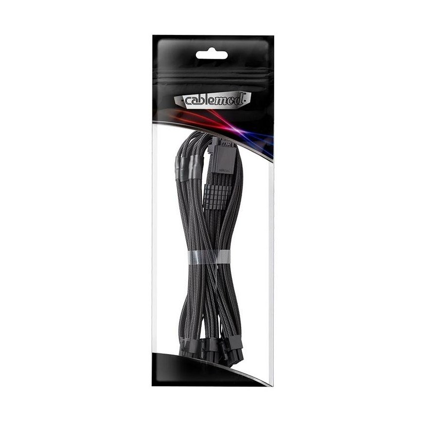 CableMod C-Series PRO ModMesh 12VHPWR auf 3x PCI-e Cable for Corsair - 60cm, black – 3