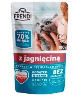 FRENDI Pieces in lamb sauce - wet cat food - 100 g