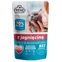 FRENDI Gabali jēra mērcē - mitrā kaķu barība - 100 g FRENDI Gabali jēra mērcē - mitrā kaķu barība - 100 g
