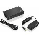 Lenovo ThinkPad USB 3.0 Ultra Dock Langallinen USB 3.2 Gen 1 (3.1 Gen 1) Type-A Musta
