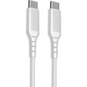 Fuj:tech USB-C - USB-C -kaapeli, 1m, valkoinen Fuj:tech USB-C - USB-C -kaapeli, 1m, valkoinen