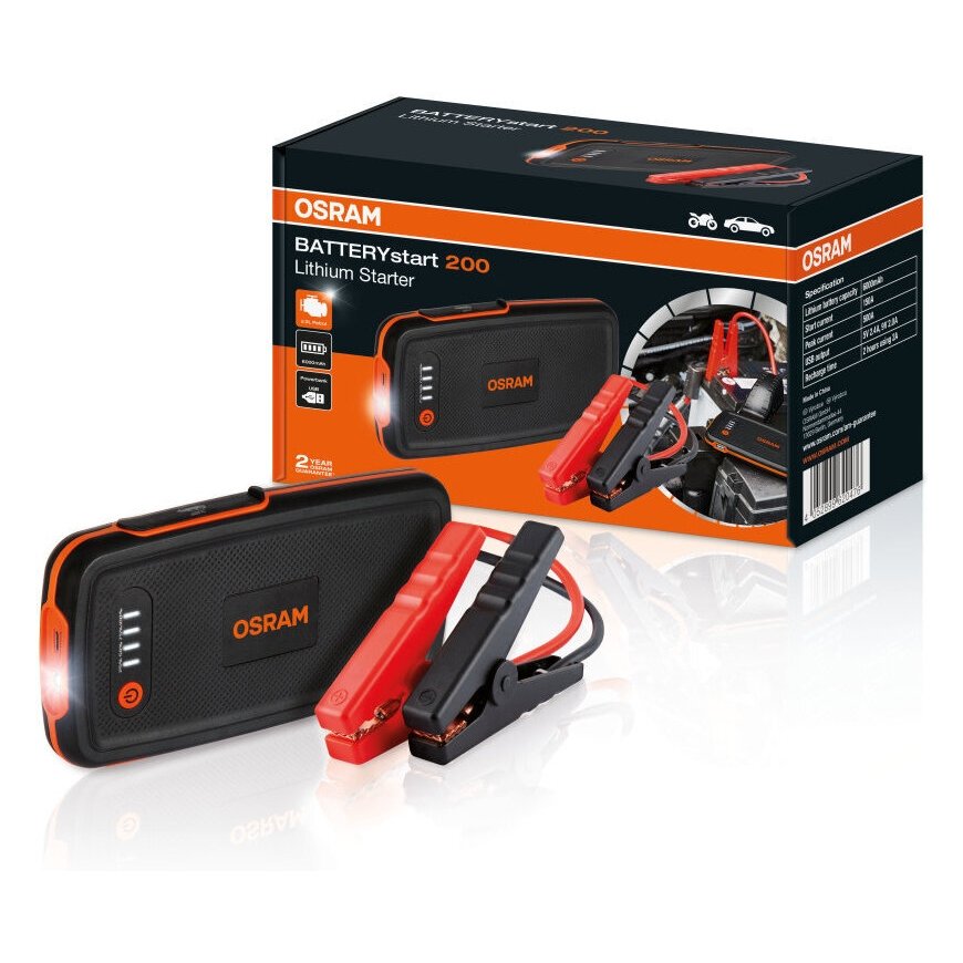 Osram Automotive Batterystart 200 jump starter