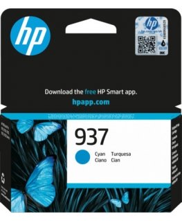 HP 937 ink cartridge, cyan