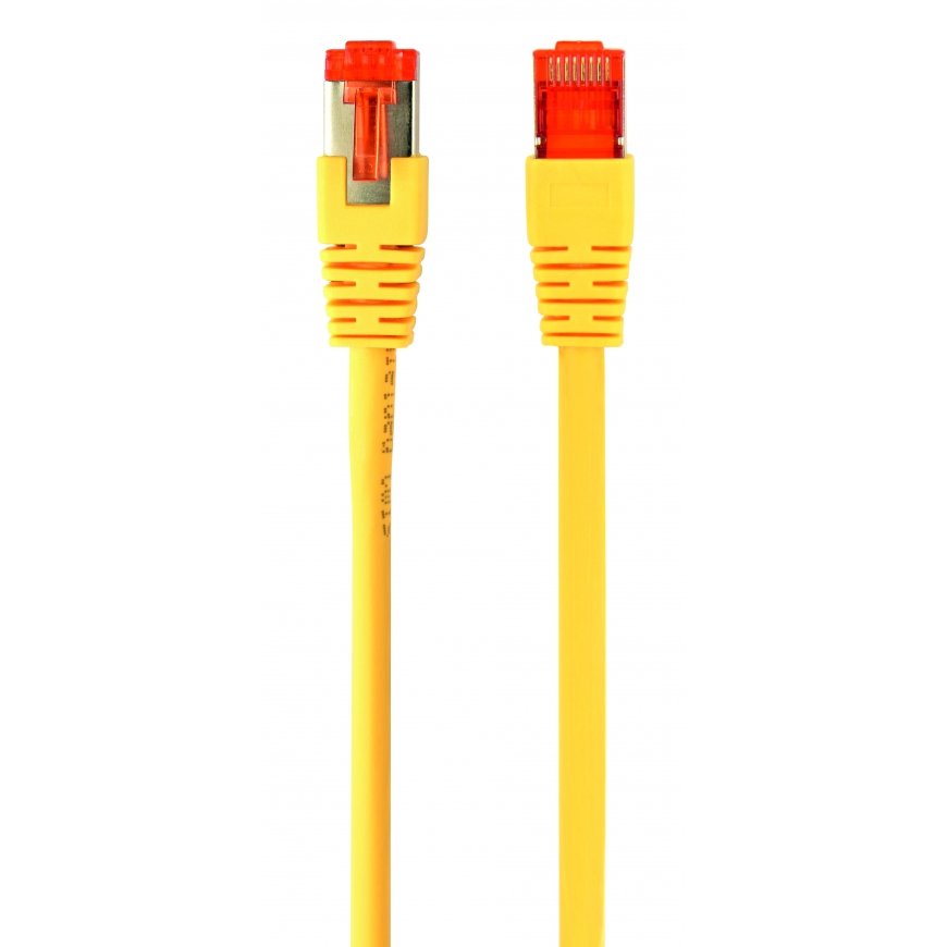 Gembird PP6A-LSZHCU-Y-10M сетевой кабель Желтый Cat6a S/FTP (S-STP)