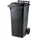 Container for waste and garbage CERTIFICATES Europlast Austria - black 120L Container for waste and garbage CERTIFICATES Europlast Austria - black 120L