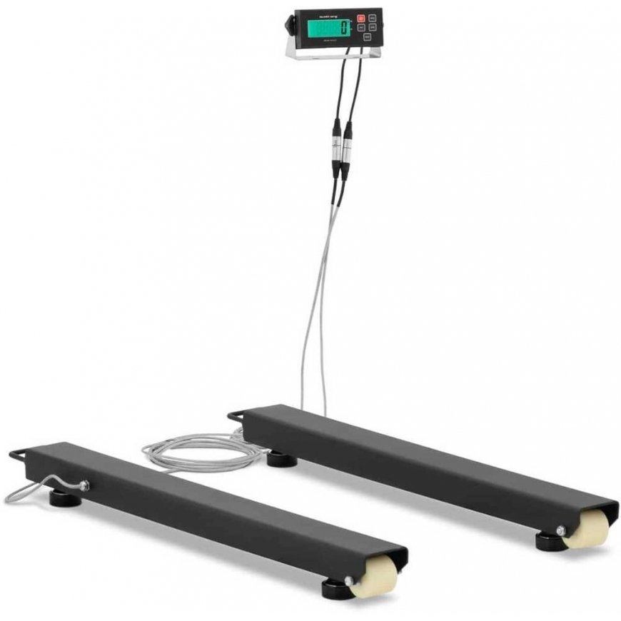 Kitchen scale Steinberg Systems Sliding beam pallet scale LCD 5000 / 1kg 1000 x 100 mm – 2