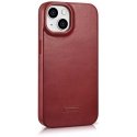 iCarer CE Oil Wax Premium Leather Case for iPhone 14 Plus Magnetic Flip Leather Case MagSafe Red (AKI14220707-RD) iCarer CE Oil Wax Premium Leather Case for iPhone 14 Plus Magnetic Flip Leather Case MagSafe Red (AKI14220707-RD)