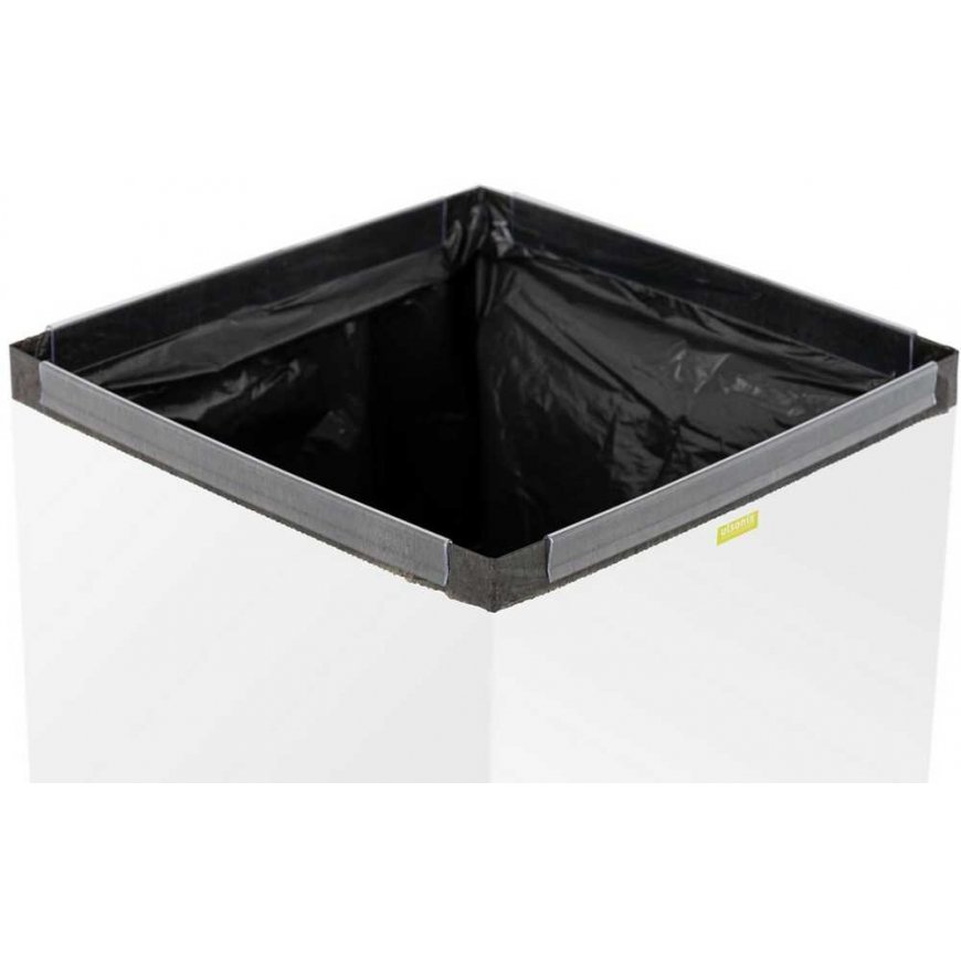 Ulsonix Steel box for sorting mixed waste 30.5x30.5x70cm 60L – 4