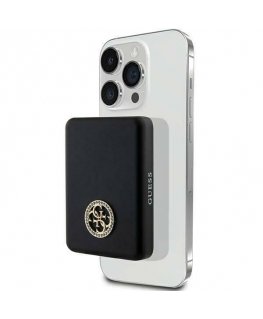 Guess Powerbank indukcyjny 5W GUPBM3AL4DMK 3000mAh czarny|black