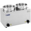 Royal Catering Bain-marie electric soup heater 300W 230V 2 x 3.8L Royal Catering Bain-marie electric soup heater 300W 230V 2 x 3.8L